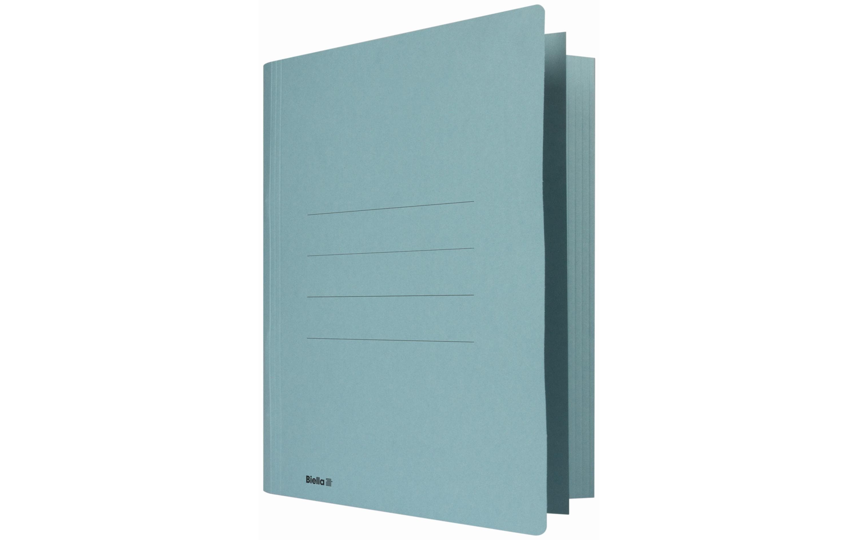 Biella Schnellhefter Praxis A4 Format A4, Blau, für 250 Blatt
