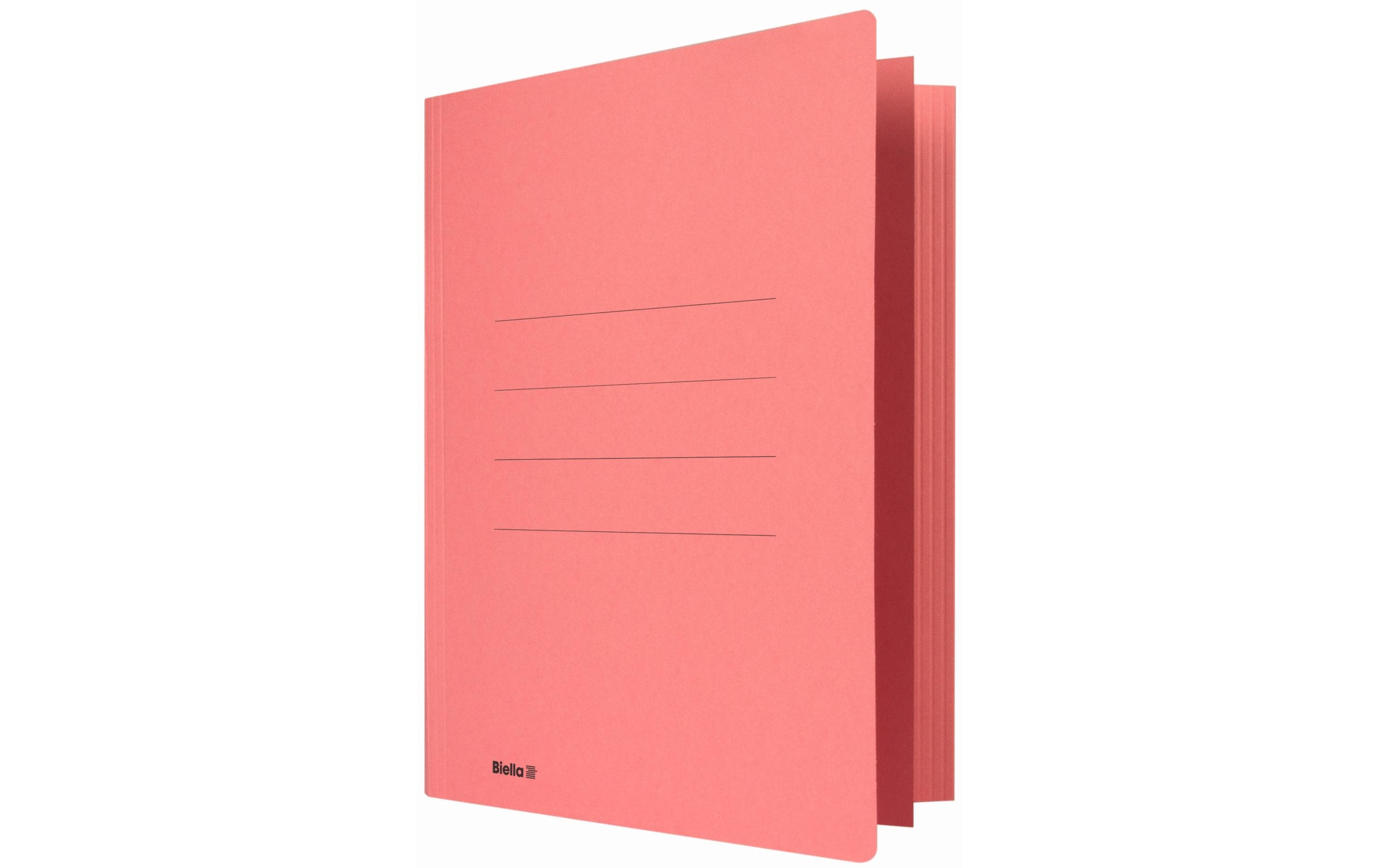 Biella Schnellhefter Praxis A4 Format A4, Rot, für 250 Blatt