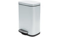 spirella Akira Treteimer, Weiss matt 5L, 21.4 x 16.7 cm, H: 30 cm, Stahl