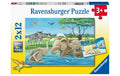 Puzzle Tierkinder aus aller Welt 2x12 Teile