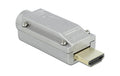 Delock HDMI Terminalblock, Metalgehäuse HDMI-A Stecker zu Terminblock Adapter