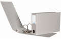 Biella Ordner Strong A5 quer 8 cm Farbe Grau, mit Strong-Mechanik