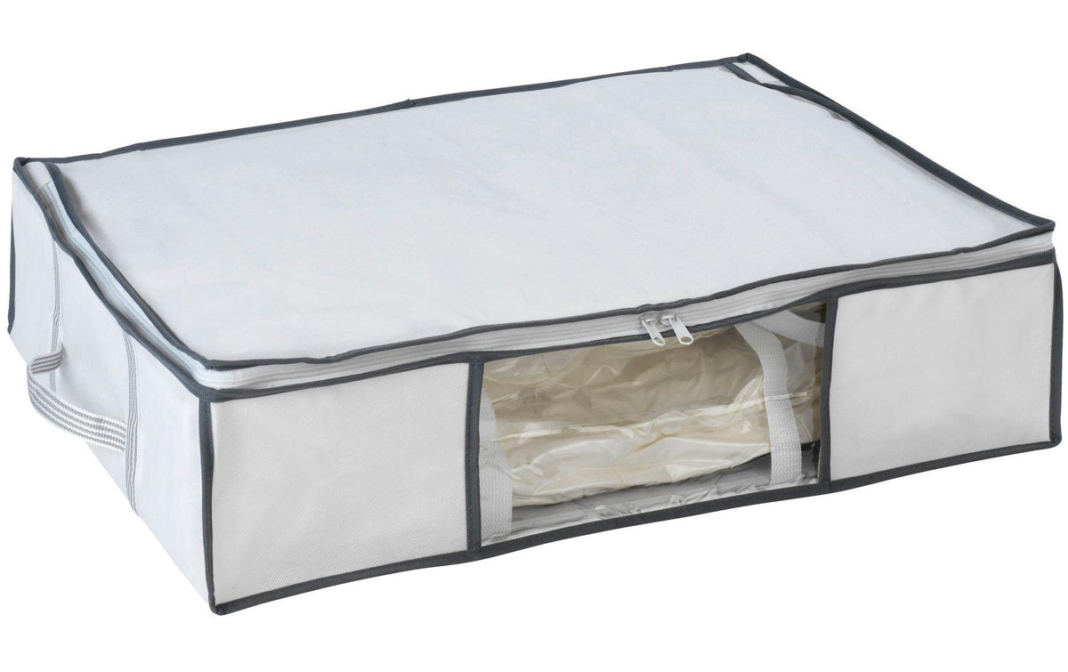 Wenko Vakuum Soft Box M 65x50x15 transp-weiss, int. Vak. Tasche 90x70x44