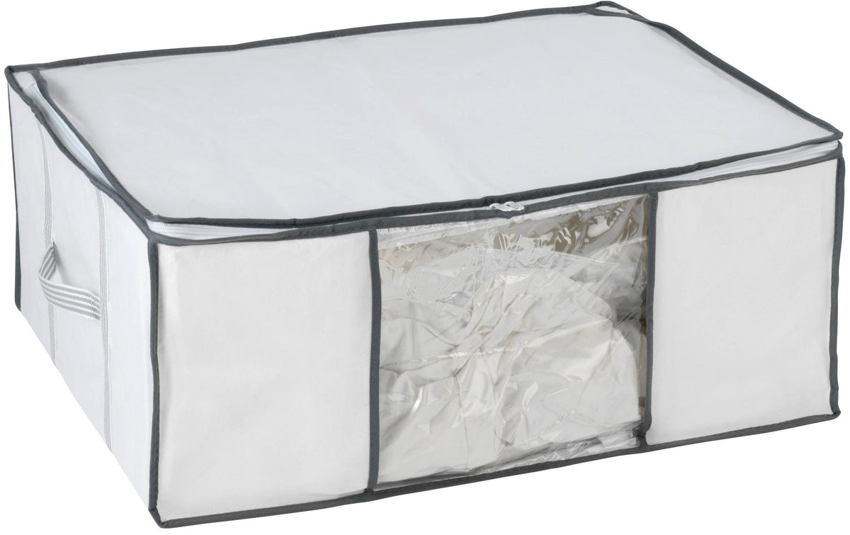 Wenko Vakuum Soft Box L 65x50x27 transp-weiss, int. Vak. Tasche 110x100x4