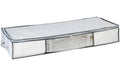 Wenko Vakuum Soft U.Bett-Box 105x45x15 transp-weiss, int. Vak. Tasche 130x70x40