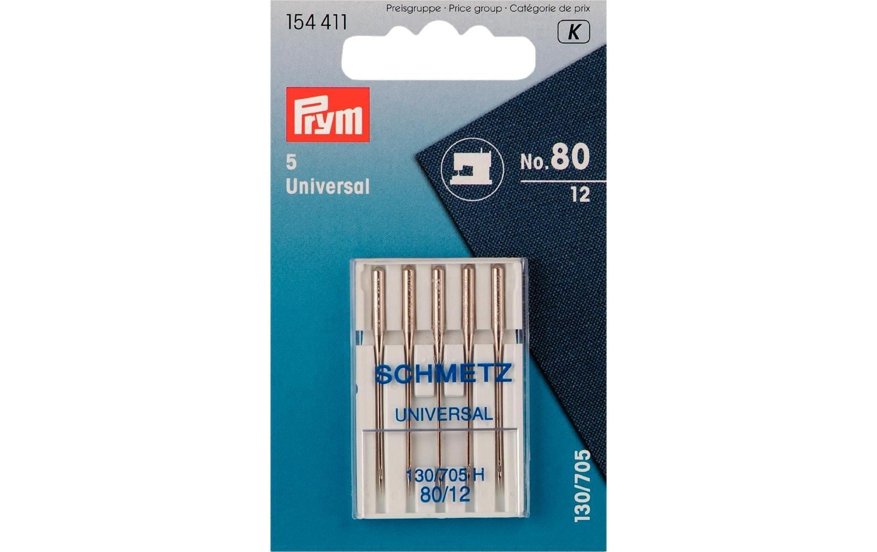 Prym Nähmaschinennadeln, Standard Nr. 80, Karte 5 Stück
