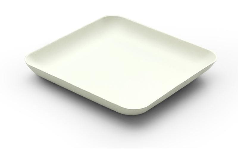 Sier Bagastro Teller viereck 40 Stück, 120 x 120 x h15,70%Zuckerrohrmark