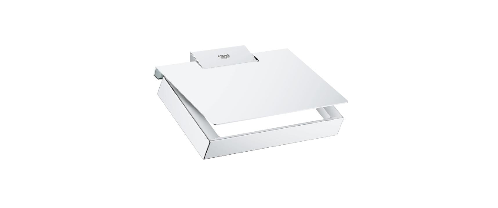 Grohe Selection Cube Papierhalter m/Deck. Selection Cube