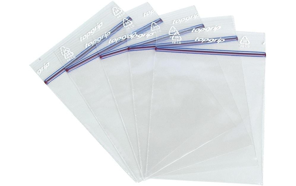 Topgrip Druckverschlussbeutel 50 mm x 75  mm, 100 Stück