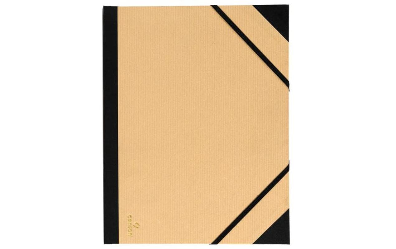 Canson Zeichenmappe 32 cm x 45 cm mit zwei Ekspanner, beige