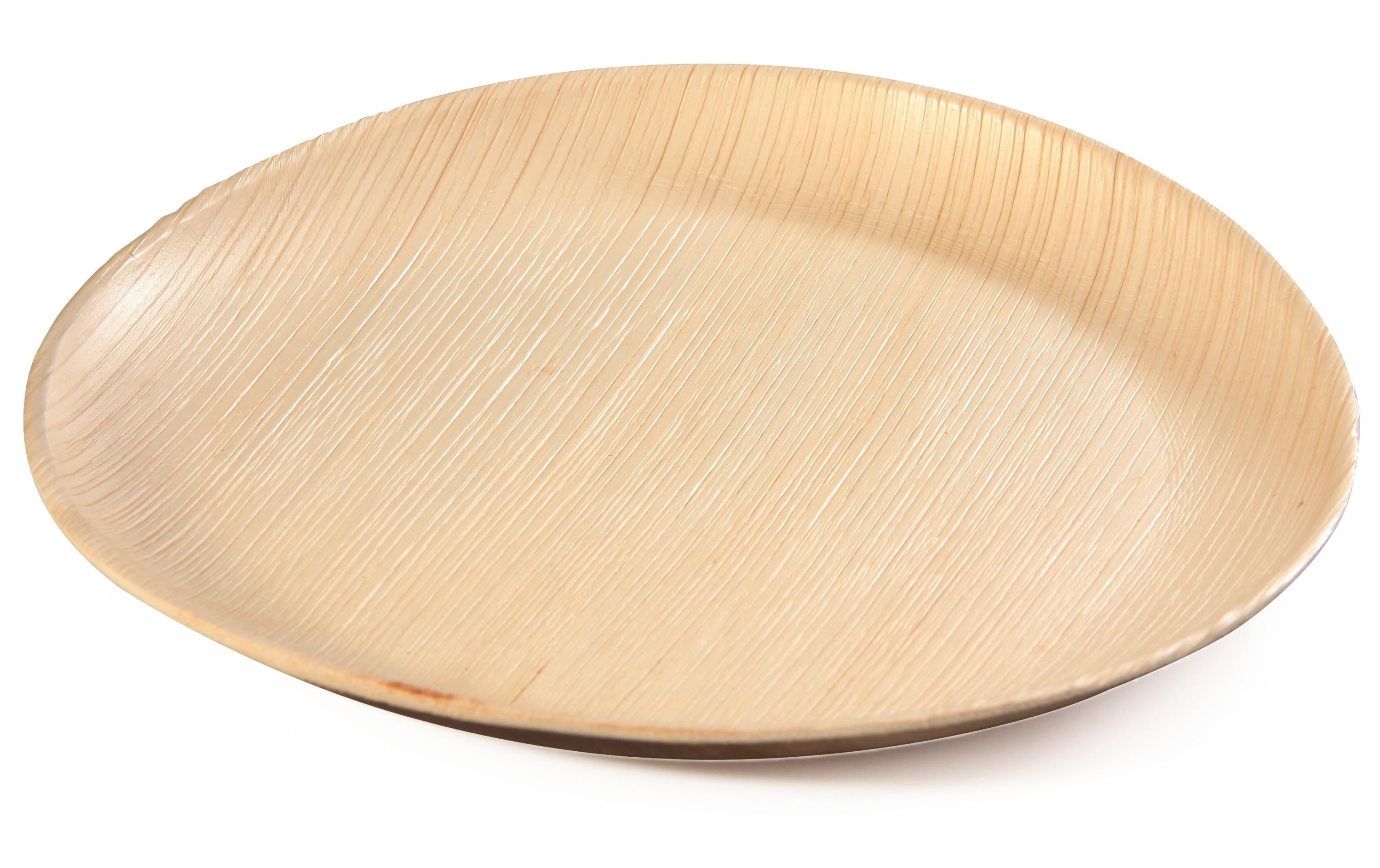 Sier Palm Teller rund 20 Stück, Ø230 x h20 mm