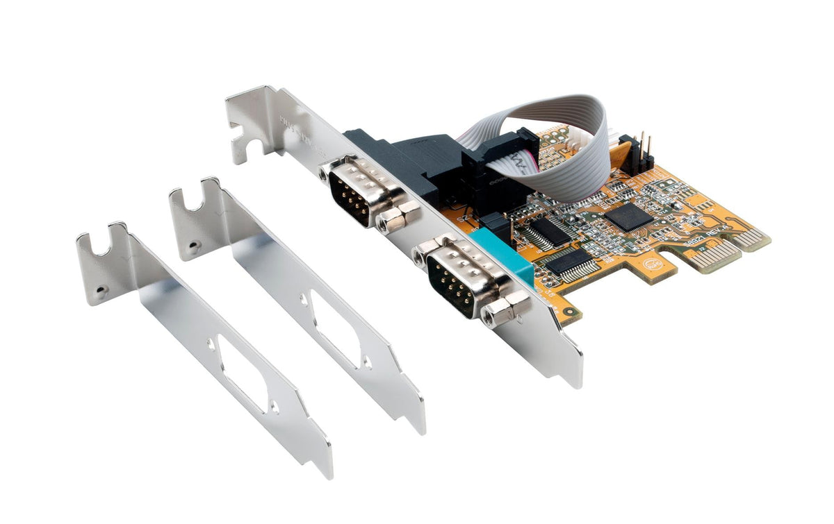 EXSYS EX-44082, 2xSeriell RS232 PCI-Express-I/O-Karte