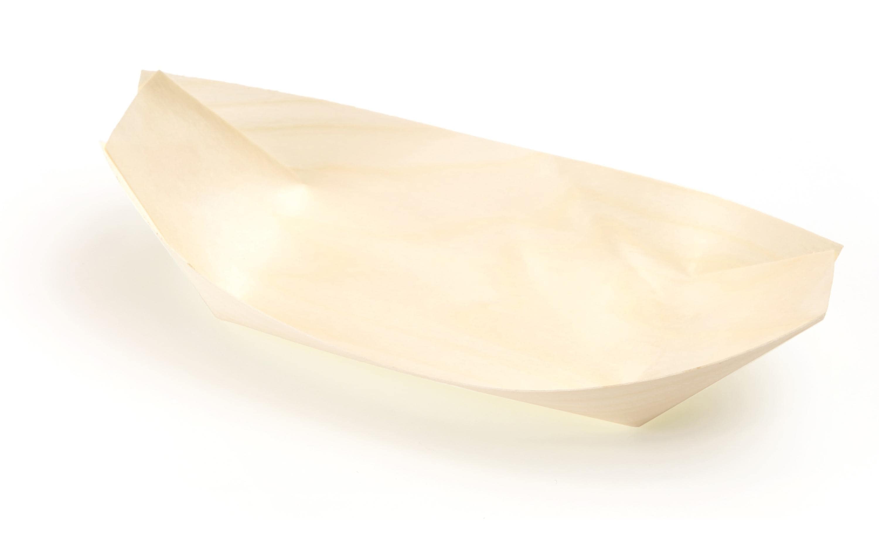 Sier Boot Holz FSC 100 Stück, 140 x 77 mm
