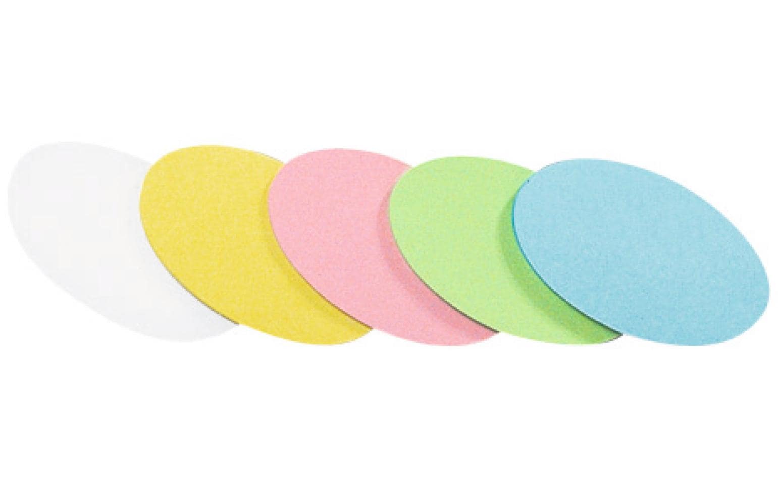 Legamaster Moderationskarte Oval 110x190mm, sortiert, 500 Stk.