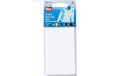 Prym Flickstoff, weiss 12 x 45 cm, Karte, aufbügelbar, Baumwolle