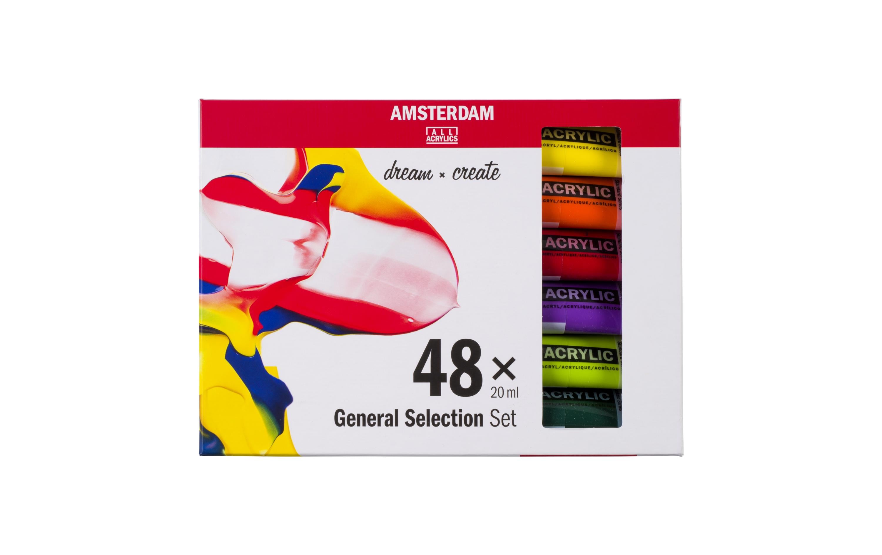 Amsterdam Acrylfarbe Standard 48er Set 48 Tuben à 20ml