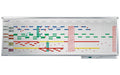 Legamaster Professional Jahresplaner 12 Monate, 50x150cm
