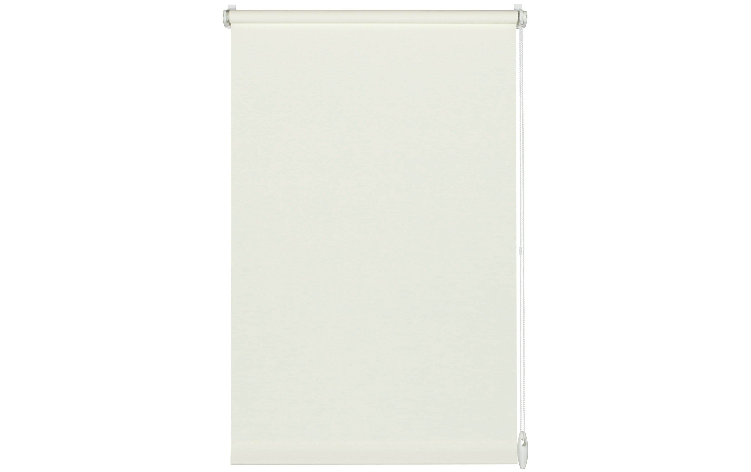Gardinia EASYFIX Rollo Uni, Weiss 60 x 150 cm, 100% Polyester