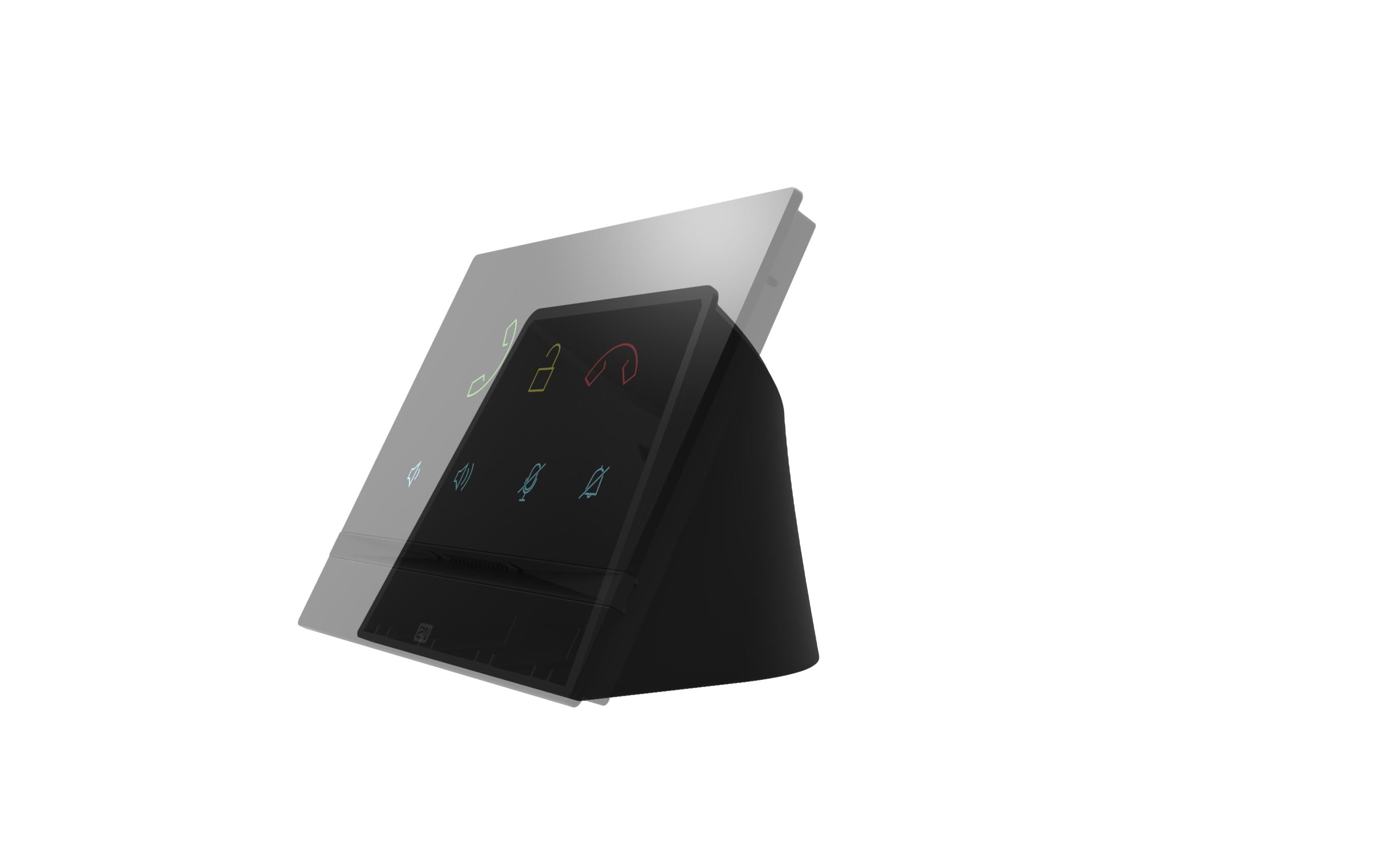 2N Indoor Tischfuss Schwarz zu Indoor Compact, Talk, View
