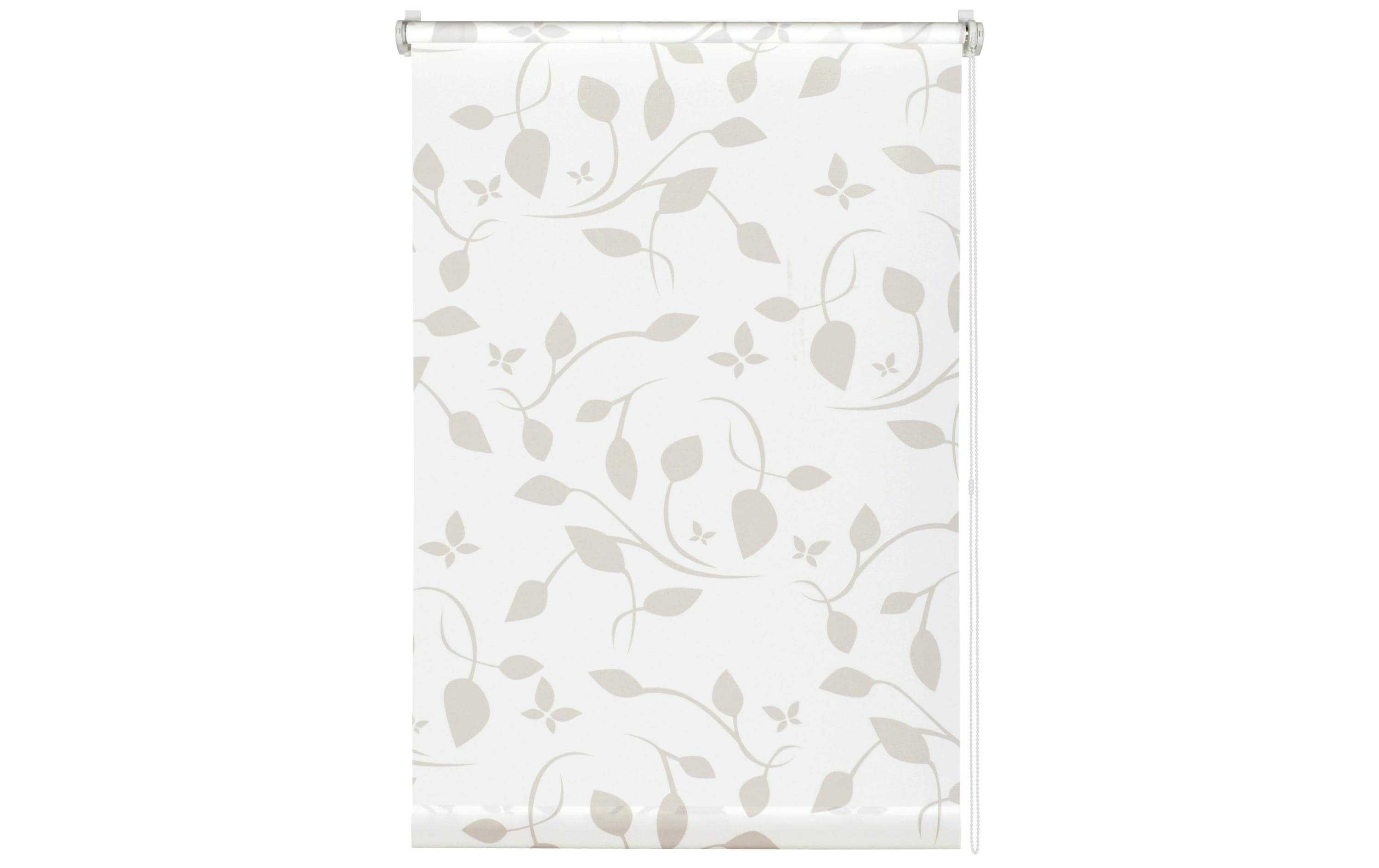 Gardinia EASYFIX Rollo Scandinavian Weiss-Natur, 45 x 150 cm, 100% Polyester