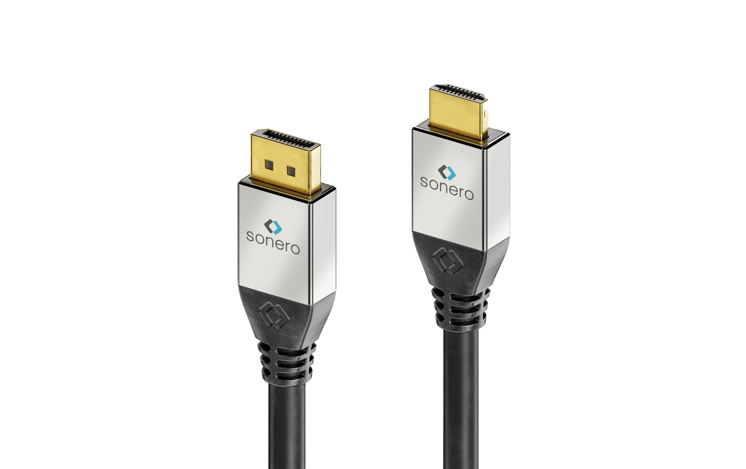 Sonero 4K Displayport auf HDMI Kabel 1.50 m, Stecker -> Stecker