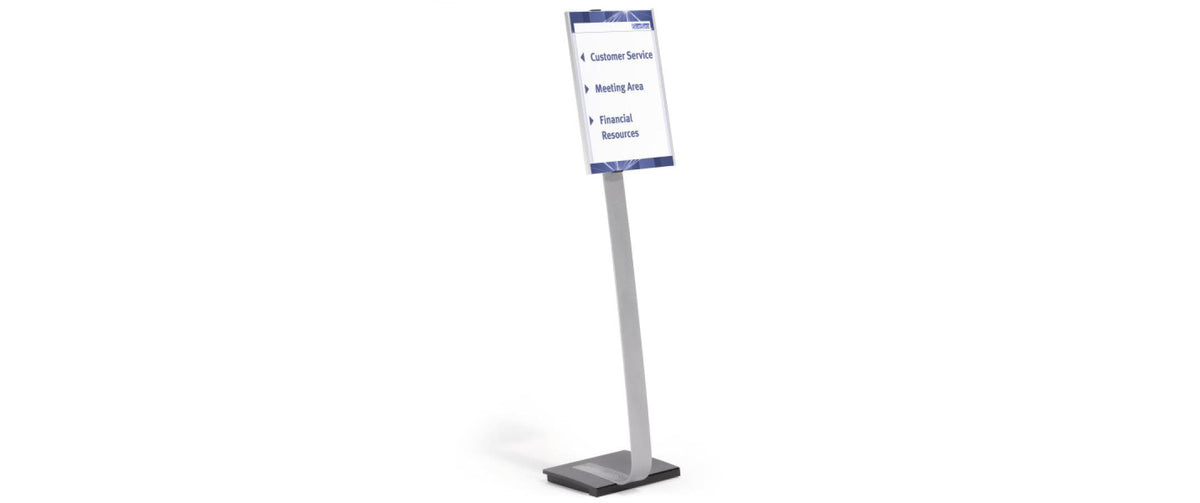 Durable Bodenständer Info Sign A3 Inkl. Montageset und Aufbauanleitung