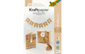 Folia Kraftpapier A4 Uni A4, 20 Blatt, 120/230g, sortiert