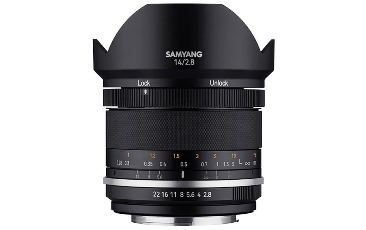 SamYang 14mm f / 2.8 MK2 zu Sony E CSC / Full Frame