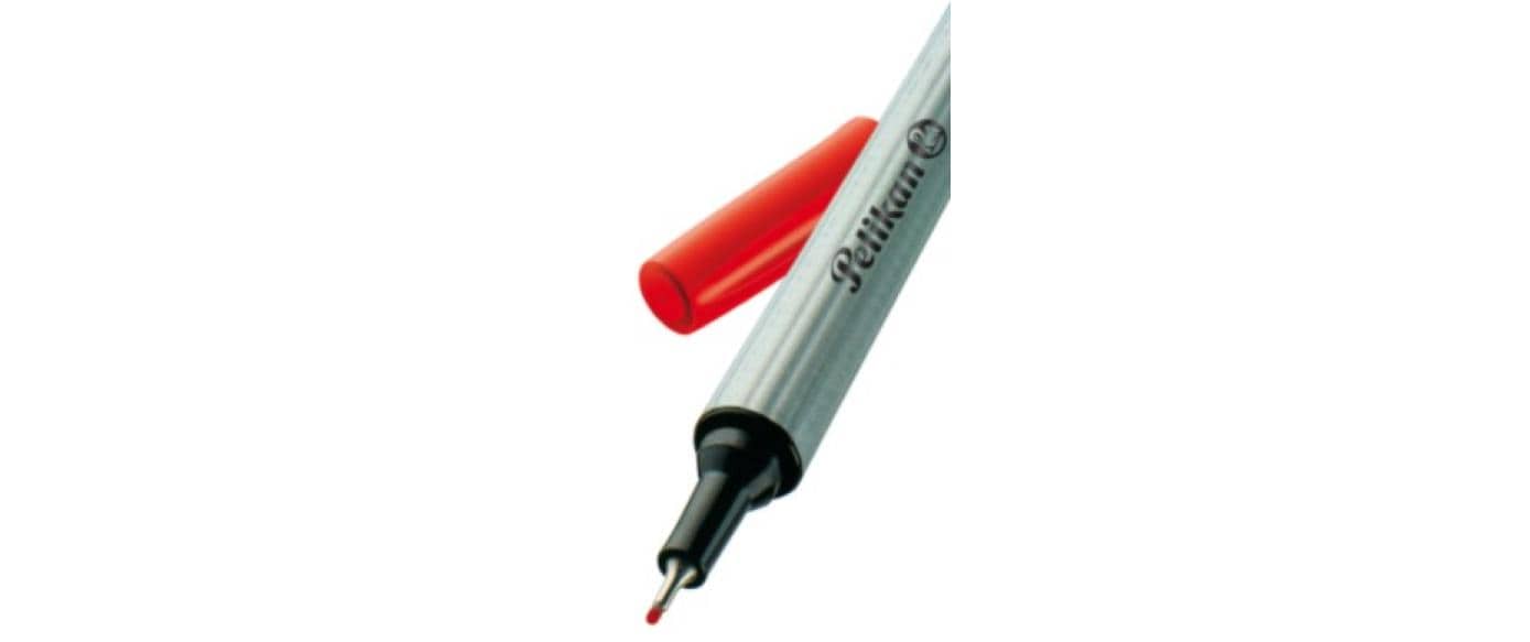 Pelikan Feinschreiber 96 rot Stichstärke: 0.4 mm, 1 Stück