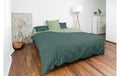 Mia green/mint Duvetbezug 160x210 cm 100% BW-Satin, uni Double Face
