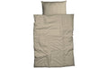 Oni taupe Uni-Satin 65x65 cm 100% BW-Satin uni, mercerisiert, RV