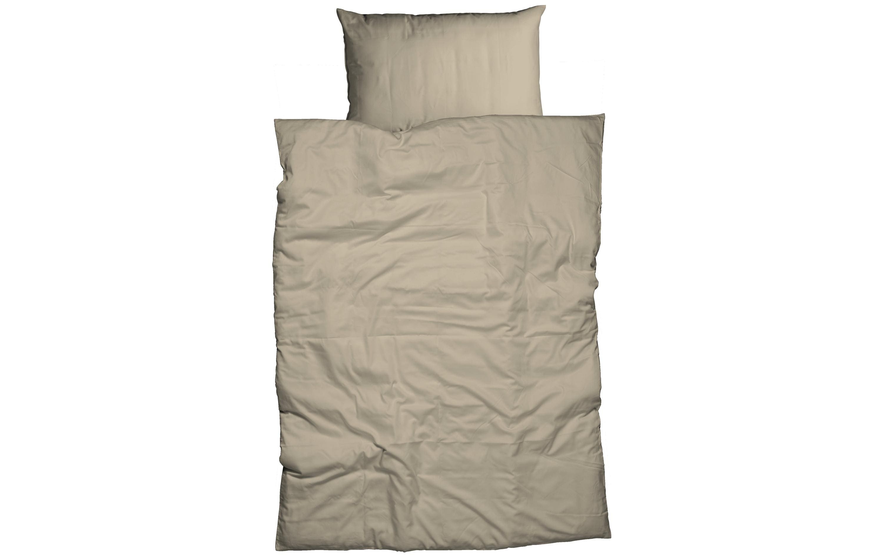 Oni taupe Uni-Satin 65x65 cm 100% BW-Satin uni, mercerisiert, RV