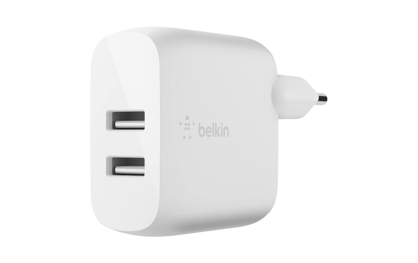 Belkin BoostCharge USB-A-Netzladegerät Dau 2x 12W
