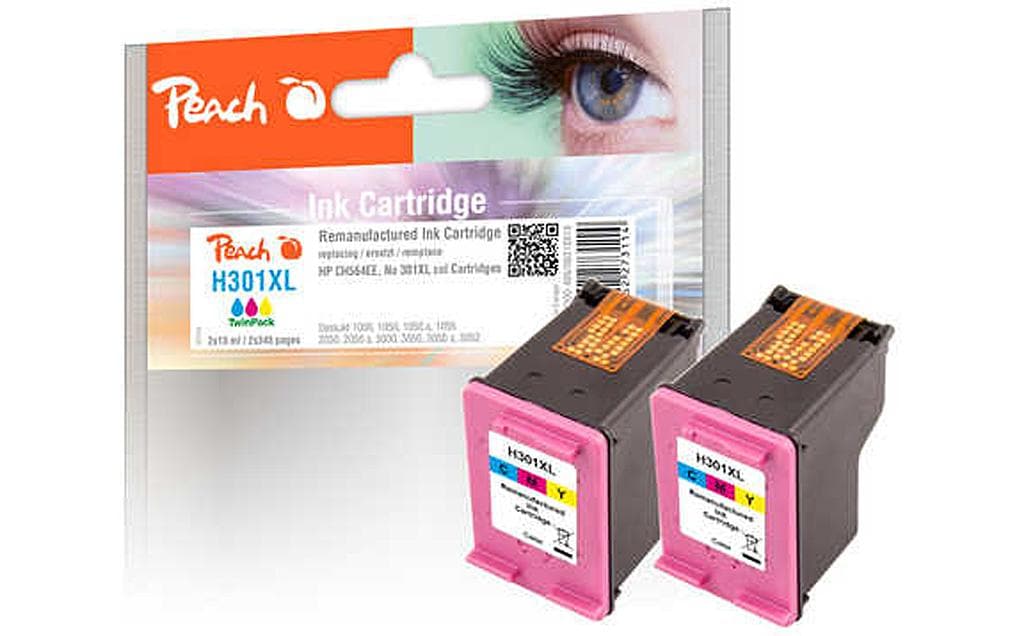 Peach Tinte HP CH564EE/No301XL TwinPack 2x13ml 2x color