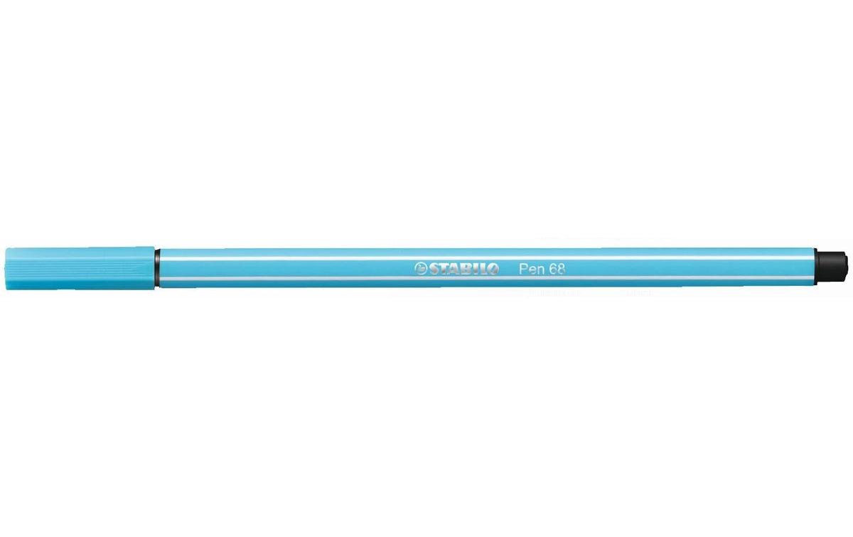 Stabilo Faserschreiber Pen 68 1 Stück, Strichstärke: 1 mm, Azurblau