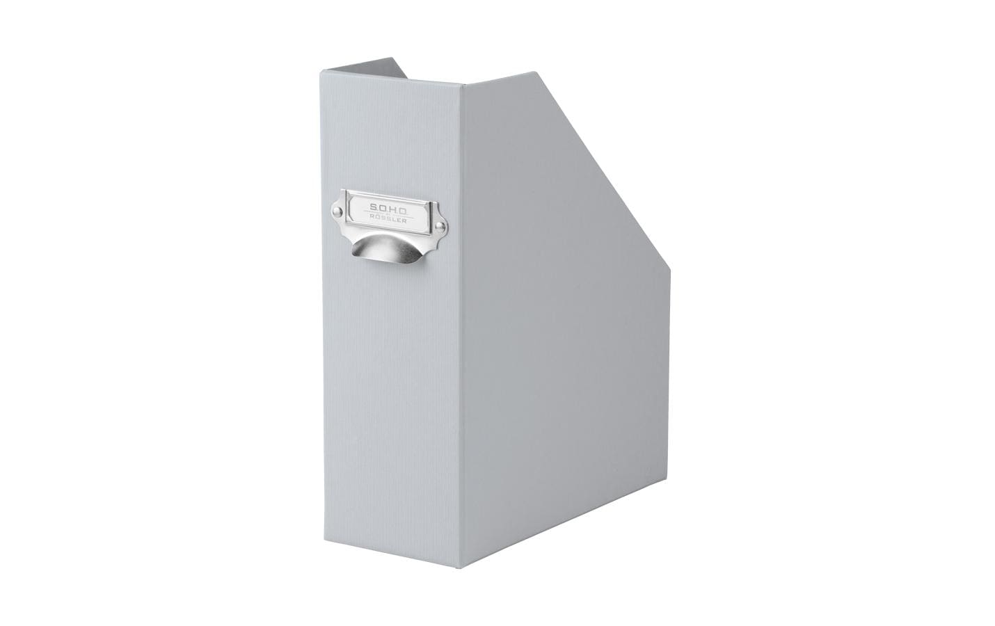 Rössler Stehsammler A4 Soho stone grau, 11.5x31.5x26cm