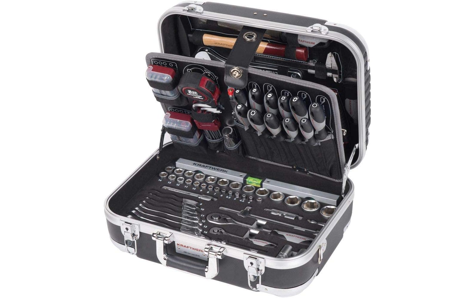 Kraftwerk ABS-Werkzeugkoffer B100 170-teilig