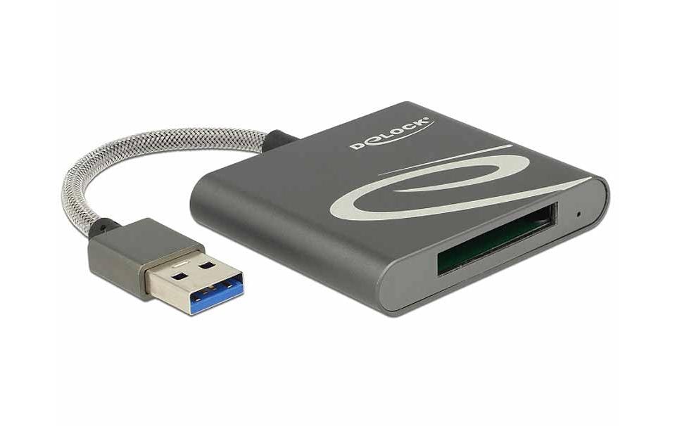 Delock 91583 Card Reader USB 3.0 1 x USB 3.0/ 1 x XQD 2.0 Slot