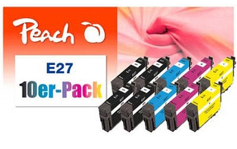 Peach Tinte Epson No 27 Multi-10-Pack 6x6,8 4x4ml 4x bk, 2x c, m, y