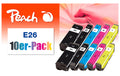 Peach Tinte Epson No 26 Multi-10-Pack 2x7,6 8x6,2ml 2x bk, pbk, c, m, y
