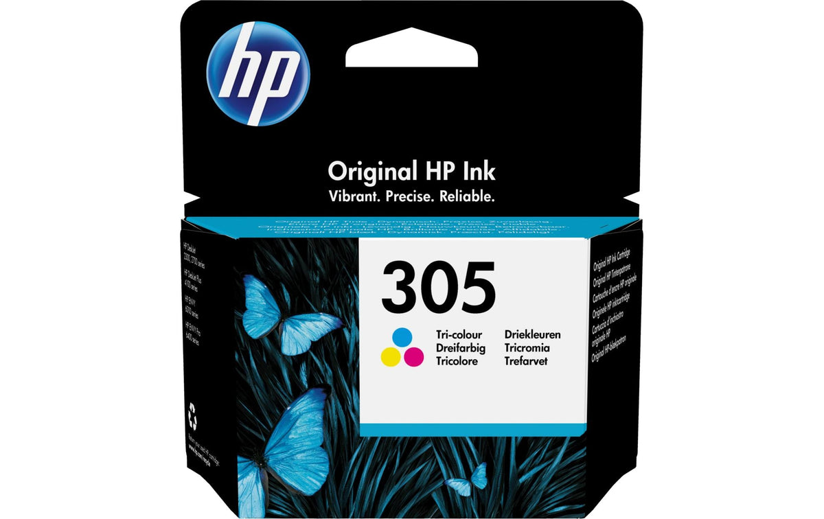 HP Tinte Nr. 305 - Dreifarbig CMY (3YM60AE) 4.5ml, Seitenkapazität ~ 100 Seiten