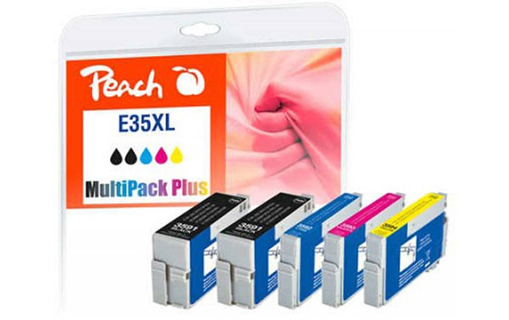 Peach Tinte Epson No 35XL MultiPack Plus 2x50, 3x25ml 2xbk, c, m, y