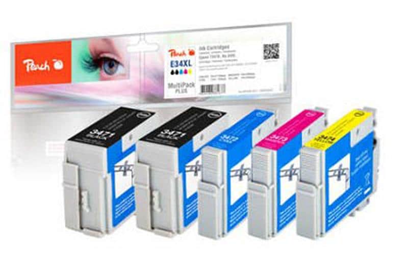 Peach Tinte Epson No 34XL MultiPack Plus 2x22, 3x14ml 2xbk, c, m, y