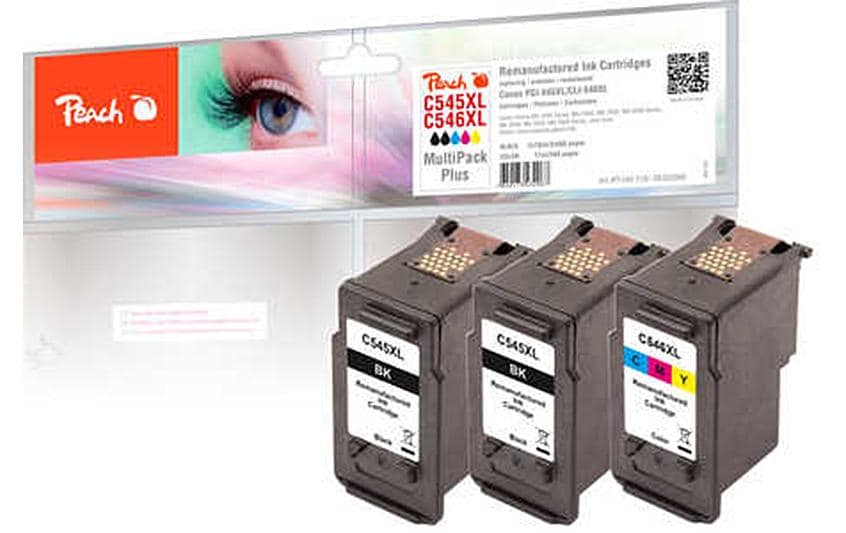 Peach Tinte Canon PG-545XL/CL-546XL MltiP+ 2x16 1x14ml 2 x black, 1 x color