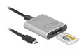Delock USB Type-C Card Reader für CFexpress Aluminium Gehäuse