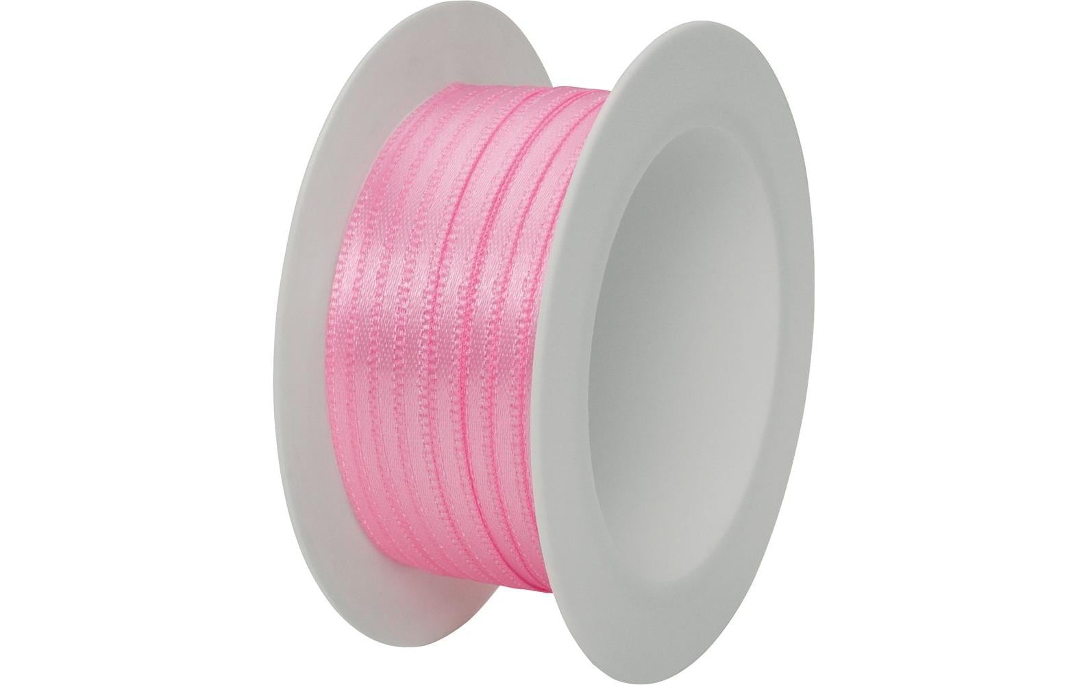 Stewo Geschenkband Doppel-Satin Rosa Grösse: 3 mm x 5 m
