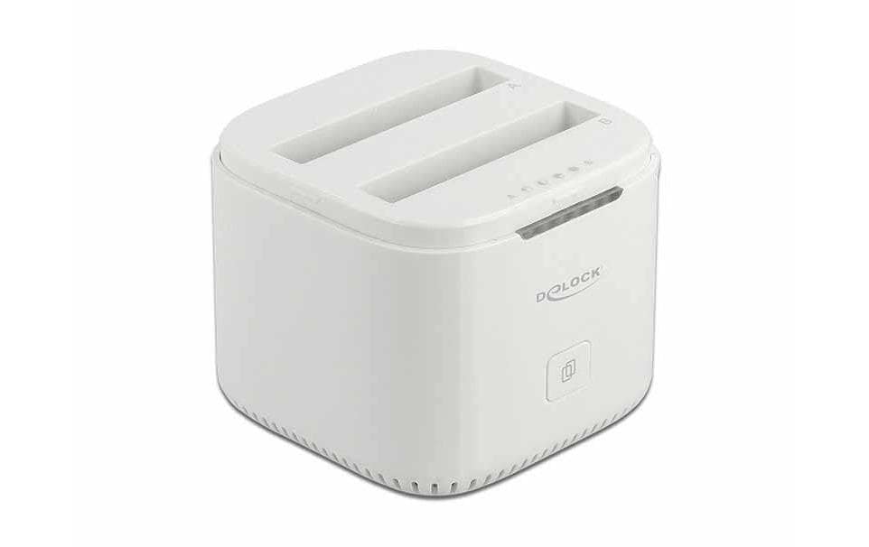 Delock Dual Dockingstation SATA SDD/HDD USB Type-C, Clone-Funtion