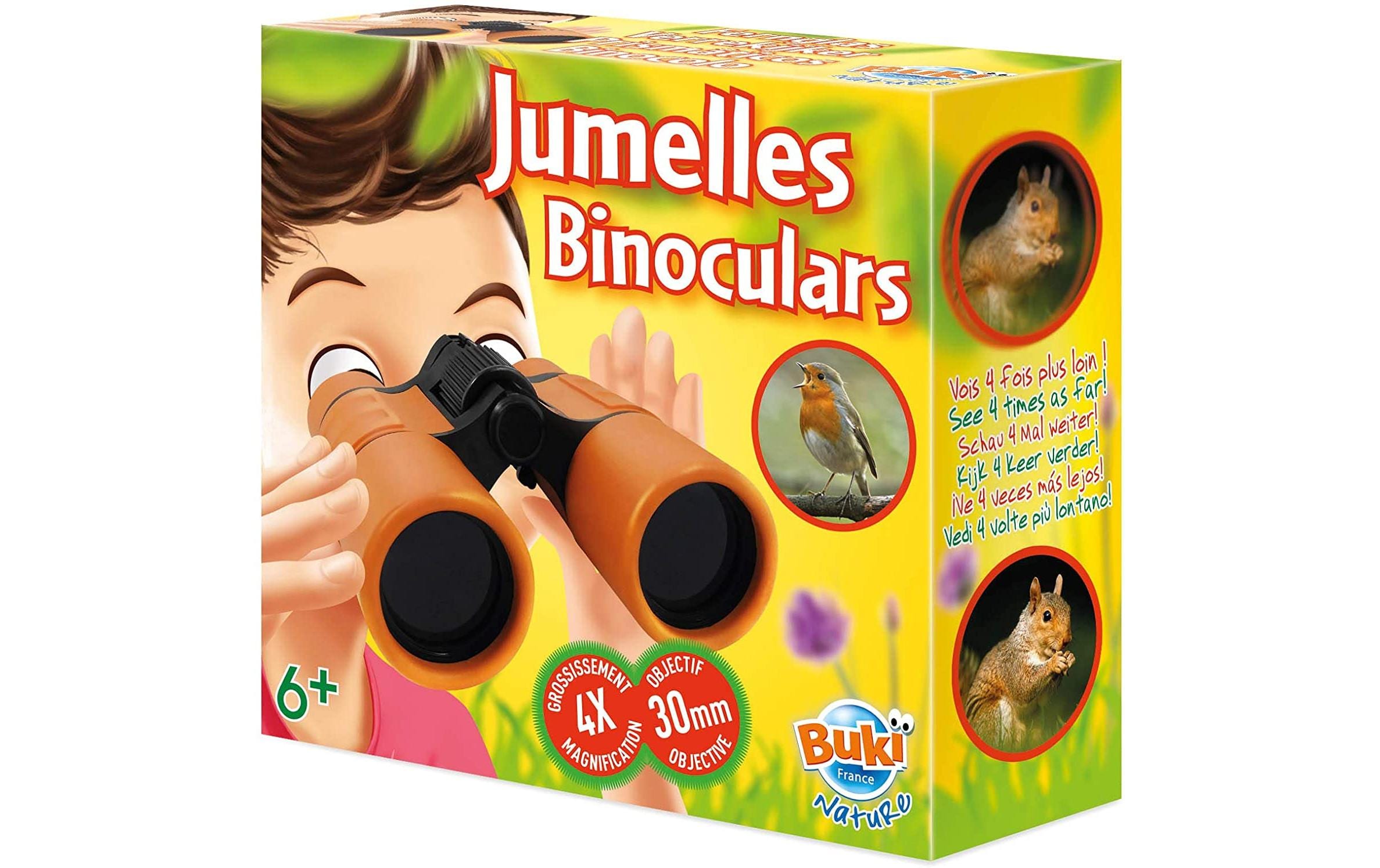 BINOCULAR Jumelles FERNGLASER Alter: 8+, für 1 Spieler