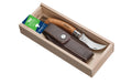 Opinel N°8 Pilzmesser, Geschenkbox Box, stainless steel, Eichenholz , Hülle