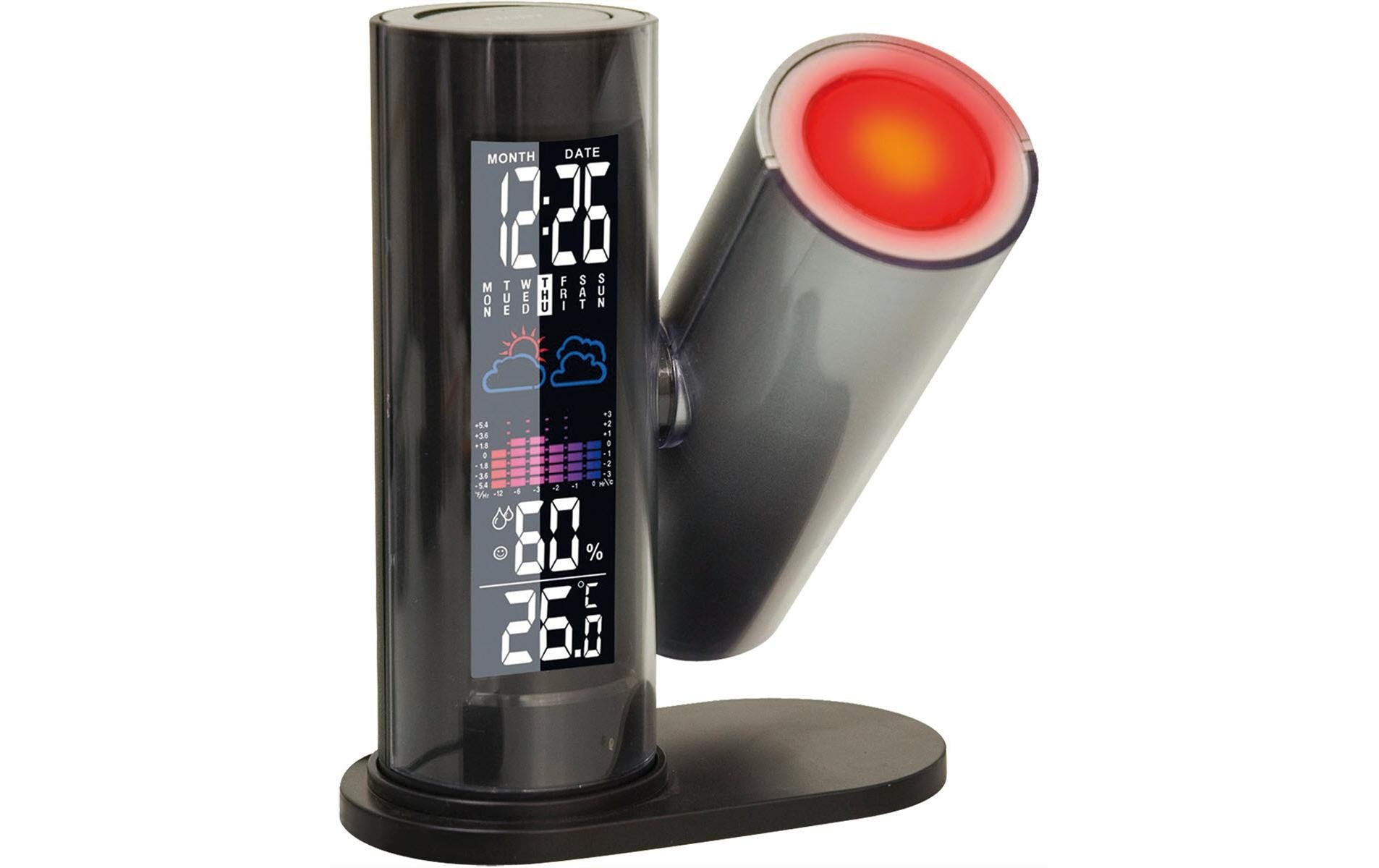 TechnoLine Projektionswecker WT514 Digital, Temperatur, Datum, Alarm